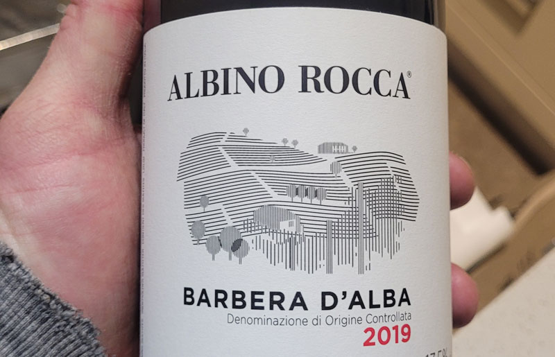 Albino Rocca Barbera d'Alba 2019