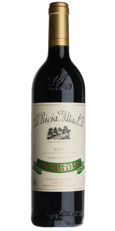 La Rioja Alta 904 Gran Reserva 2015