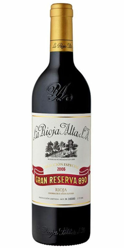la rioja alta 890 gran reserva 2011