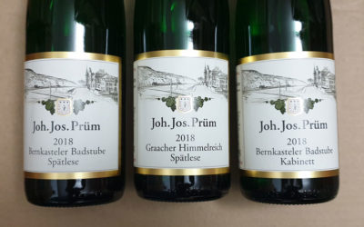 2018 Joh Jos Prum Release – Thrilling & Wonderful Wines