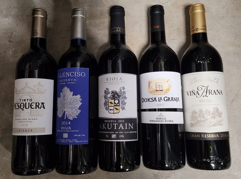 New Spanish Wines