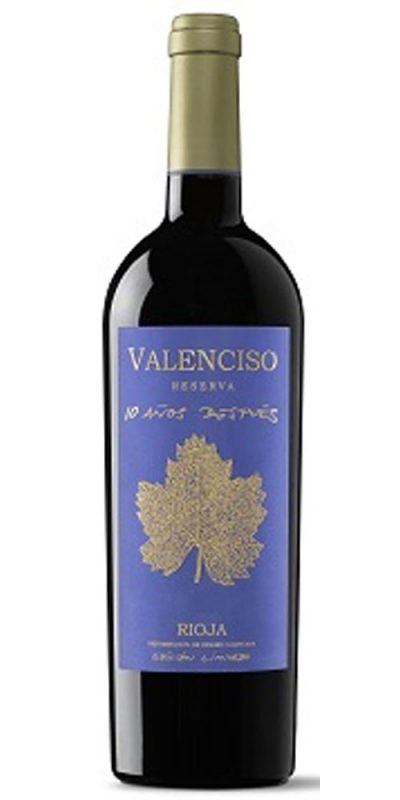 Valenciso Rioja Reserva 10 Anos 2012