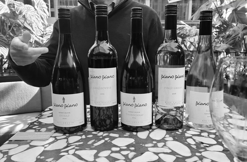 Tasting Wine - Piano Piano from Beechworth